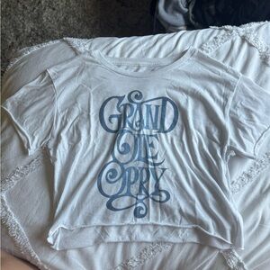 White Grand Ole Opry T-Shirt